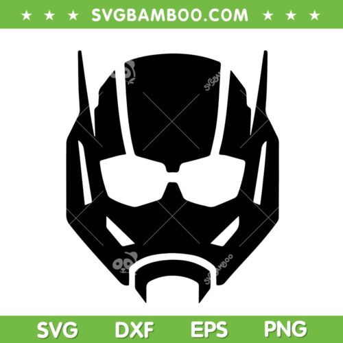 Ant Man SVG Cut Files, Marvel Ant Man Head SVG, Quantumania 2023 Movies DXF EPS SVG PNG