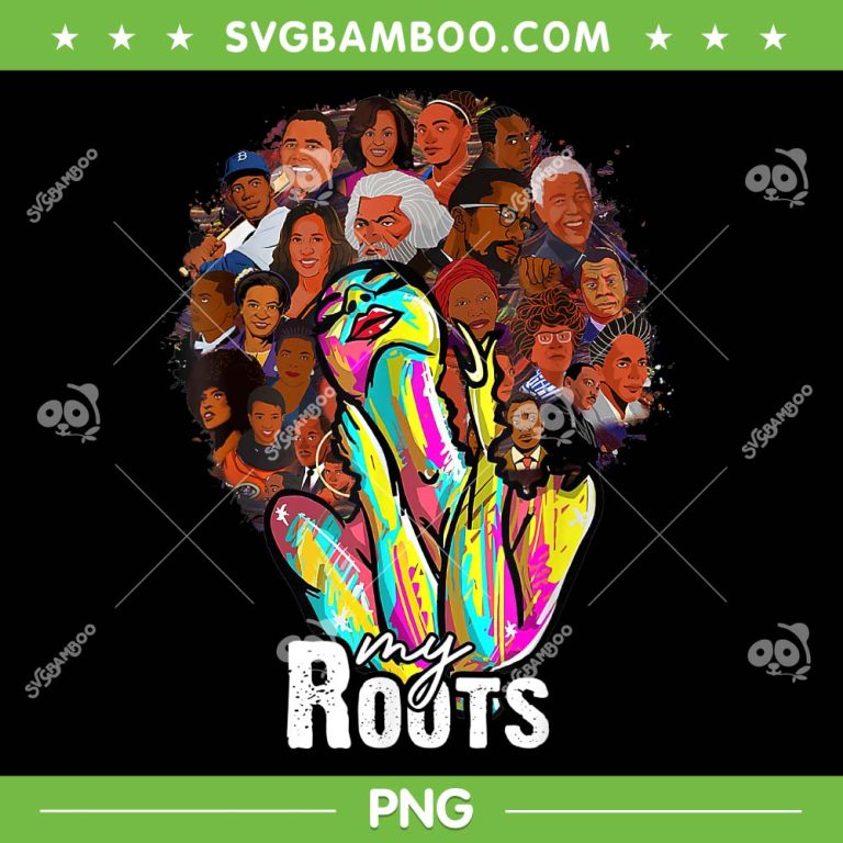 Back Powerful History Month PNG