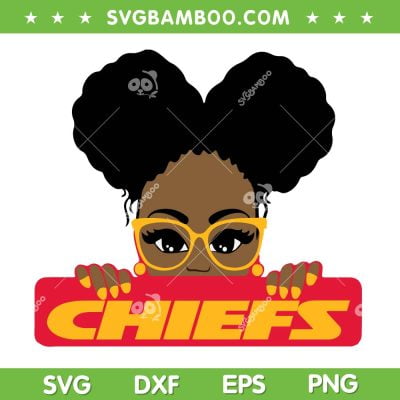 Black Girls Chiefs SVG PNG, Kansas City Chiefs Girl SVG, Football Teams DXF EPS SVG PNG Black Girls Chiefs SVG PNG, Kansas City Chiefs Girl SVG, Football Teams DXF EPS SVG PNG
