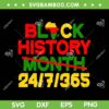 Black History 365 SVG PNG, 365 Melanin Pride SVG, Black History Month DXF EPS SVG PNG Black History 365 SVG PNG, 365 Melanin Pride SVG, Black History Month DXF EPS SVG PNG