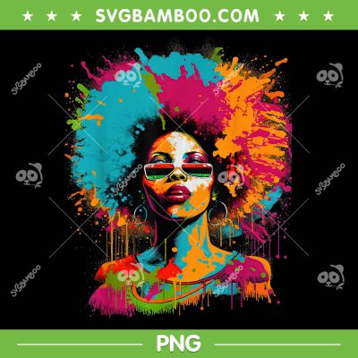 Black Queen Colorfull History Month PNG, Black History Month PNG, African American PNG Black Queen Colorfull History Month PNG, Black History Month PNG, African American PNG