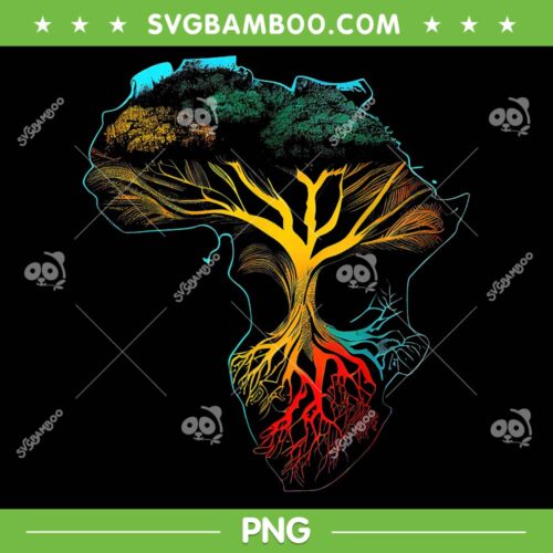 Black History Month Ancestors Roots PNG, African American Tree PNG, My Roots Black History PNG