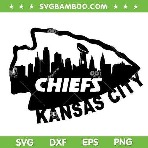 Chiefs Kansas City SVG PNG, Kansas City Chiefs Football SVG, Football Logo DXF EPS SVG PNG
