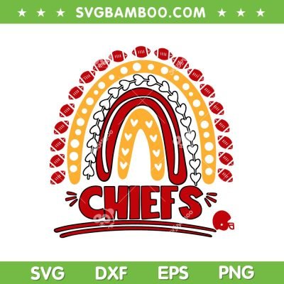 Chiefs Football Rainbow SVG, Kansas City Chiefs Rainbow SVG, NFL Chiefs Football Digital Downloads Chiefs Football Rainbow SVG, Kansas City Chiefs Rainbow SVG, NFL Chiefs Football Digital Downloads