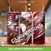 Cleveland Guardians Tumbler Wrap PNG, MBL Cleveland Guardians Tumbler Template Sublimation, MLB Baseball 20oz Skinny Tumbler PNG