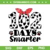 Dalmatian 102 Days Smarter SVG PNG, 102nd Day Of School Teacher SVG, 102 Days Smarter DXF EPS SVG PNG Dalmatian 102 Days Smarter SVG PNG, 102nd Day Of School Teacher SVG, 102 Days Smarter DXF EPS SVG PNG