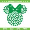 Disney Mouse Shamrock SVG PNG, Minnie St Patricks Day SVG, Disney St Patricks Day DXF SVG PNG EPS Disney Mouse Shamrock SVG PNG, Minnie St Patricks Day SVG, Disney St Patricks Day DXF SVG PNG EPS