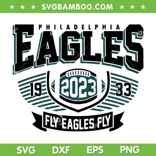 Eagles Championship 2023 SVG PNG, Eagles School SVG, Sports Team DXF EPS SVG PNG