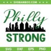 Eagles Philly Strong SVG PNG, Philadelphia Football SVG, Football Team DXF EPS SVG PNG