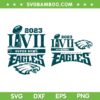 Eagles Super Bowl Football SVG PNG, Super Bowl LVII 2023 SVG, Football Sports DXF EPS SVG PNG Eagles Super Bowl Football SVG PNG, Super Bowl LVII 2023 SVG, Football Sports DXF EPS SVG PNG