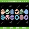 Easter Egg SVG Bundle, Happy Easter Day SVG Bundle, Family Easter 2023 DXF SVG PNG EPS