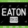Eaton Ohio SVG PNG, Motors Eaton SVG, Eaton DXF SVG PNG EPS