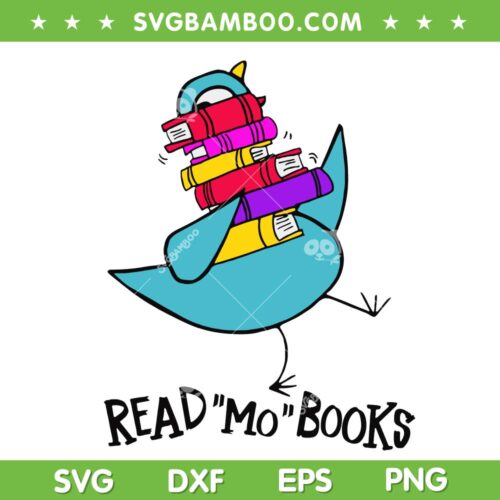 Elephant And Piggie Read Mo Books SVG PNG, Elephant And Piggie Book SVG, Reading Book DXF SVG PNG EPS