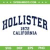 Hollister 1872 California SVG PNG, Hollister Logo SVG, Vintage State Athletic DXF EPS SVG PNG Hollister 1872 California SVG PNG, Hollister Logo SVG, Vintage State Athletic DXF EPS SVG PNG