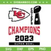 Kansas City Chiefs Champions 2023 SVG, Chiefs Win Super Bowl 57 SVG PNG, KC Football Champs DXF EPS SVG PNG Kansas City Chiefs Champions 2023 SVG, Chiefs Win Super Bowl 57 SVG PNG, KC Football Champs DXF EPS SVG PNG