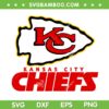Kansas City Chiefs Logo SVG PNG, KC Chiefs Football SVG, Football Teams DXF EPS SVG PNG