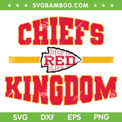 Kansas City Chiefs Red Kingdom SVG PNG, KC Kingdom SVG, Chiefs Football DXF EPS SVG PNG Kansas City Chiefs Red Kingdom SVG PNG, KC Kingdom SVG, Chiefs Football DXF EPS SVG PNG