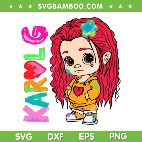 Karol G Manana Sera Bonito SVG PNG, Karol G SVG, Karol G Heart DXF SVG PNG EPS