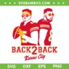Kelce Back 2 Back SVG PNG, Kelce Bowl 2023 SVG, Kansas City Chiefs DXF EPS SVG PNG Kelce Back 2 Back SVG PNG, Kelce Bowl 2023 SVG, Kansas City Chiefs DXF EPS SVG PNG