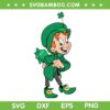Leprechaun Icon St Patricks Day SVG PNG, Boy St Patricks Day SVG, Happy St Patricks Day DXF SVG PNG EPS