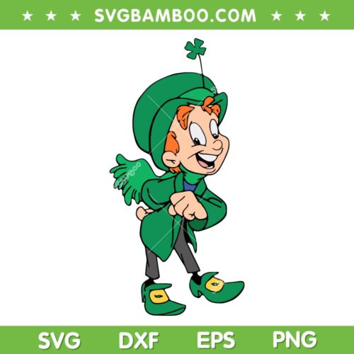 Leprechaun Icon St Patricks Day SVG PNG, Boy St Patricks Day SVG, Happy St Patricks Day DXF SVG PNG EPS