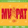 MVP Patrick Mahomes SVG, Chiefs MVPAT SVG PNG, Kansas City Chiefs Champions DXF EPS SVG PNG