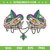 Mardi Gras Boobs SVG PNG, Skeleton Hand Beads Boobs SVG, Skeleton Mardi Gras DXF EPS SVG PNG