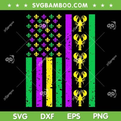 Mardi Gras Caw Fish American Flag SVG PNG, Mardi Gras USA Flag SVG, Caw Fish Flag DXF EPS SVG PNG Mardi Gras Caw Fish American Flag SVG PNG, Mardi Gras USA Flag SVG, Caw Fish Flag DXF EPS SVG PNG