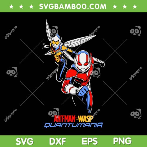 Marvel Ant Man 2023 SVG PNG, Ant Man Wasp Quantumania SVG, Quantumania DXF EPS SVG PNG