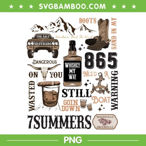 Morgan Wallen 7 Summers PNG, Wallen Dangerous On You PNG, Morgan Wallen Country Music PNG