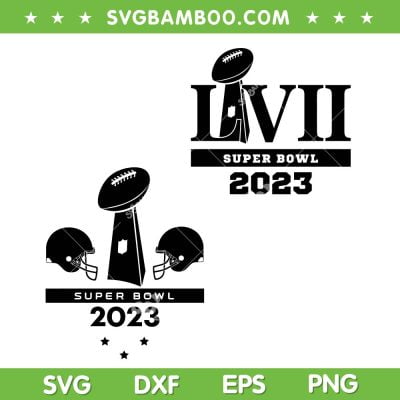 NFL SuperBowl 57 SVG PNG, SuperBowl 57 Football SVG, NFL Football DXF EPS SVG PNG NFL SuperBowl 57 SVG PNG, SuperBowl 57 Football SVG, NFL Football DXF EPS SVG PNG