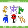Rainbow Friends Characters SVG Bundle, Roblox Monster Rainbow Friends SVG Bundle, Blue Green Monster DXF SVG PNG EPS Rainbow Friends Characters SVG Bundle, Roblox Monster Rainbow Friends SVG Bundle, Blue Green Monster DXF SVG PNG EPS