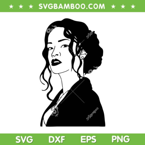 Rihanna Concert SVG PNG, Robyn Rihanna Fenty SVG, Rihanna Singer DXF EPS SVG PNG