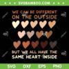Same Heart Black History Month SVG PNG, African American SVG, Black Woman DXF EPS SVG PNG