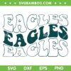 Sports Philadelphia Football SVG PNG, Philadelphia Eagles SVG, NFL Football DXF EPS SVG PNG