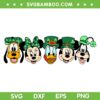 St Patricks Day Mouse And Friends Face SVG PNG, Disney St Patricks Day SVG, Lucky Shamrock DXF EPS SVG PNG St Patricks Day Mouse And Friends Face SVG PNG, Disney St Patricks Day SVG, Lucky Shamrock DXF EPS SVG PNG