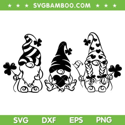 St Patricks Day Gnomes SVG PNG, Leprechaun Gnomie SVG, Funny Three Gnomes DXF SVG PNG EPS St Patricks Day Gnomes SVG PNG, Leprechaun Gnomie SVG, Funny Three Gnomes DXF SVG PNG EPS