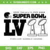 Super Bowl 2023 SVG PNG, LVII Super Bowl 2023 SVG, NFL Football DXF EPS SVG PNG Super Bowl 2023 SVG PNG, LVII Super Bowl 2023 SVG, NFL Football DXF EPS SVG PNG