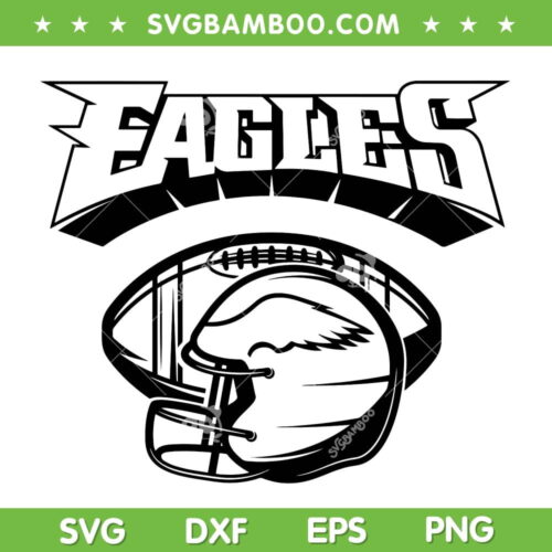 SuperBowl 57 SVG PNG, Eagles Champions 2023 SVG, Superbowl 57 Football DXF EPS SVG PNG