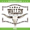 Wallen Bull Skull PNG, Morgan Wallen Western Leopard PNG, Country Western PNG Wallen Bull Skull PNG, Morgan Wallen Western Leopard PNG, Country Western PNG