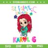Baby Red Hair Karol G SVG PNG, Karol G Si Estas llamame SVG, Karol G Bichota DXF SVG PNG EPS