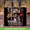 Atlanta Falcons Mascot 20oz Skinny Tumbler PNG, NFL Atlanta Falcons Tumbler Wrap PNG, Atlanta Football Tumbler Sublimation