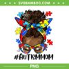 Autism Awareness Strong Mom PNG, Messy Bun Black Womens Puzzle PNG, Autism Mom PNG Autism Awareness Strong Mom PNG, Messy Bun Black Womens Puzzle PNG, Autism Mom PNG