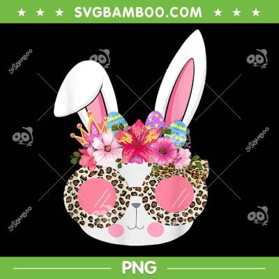 Bunny Face Leopard Print PNG, Easter Bunny With Leopard Glasses PNG, Easter Day PNG Bunny Face Leopard Print PNG, Easter Bunny With Leopard Glasses PNG, Easter Day PNG