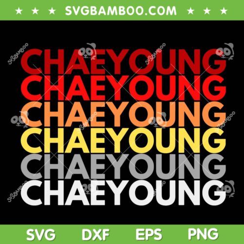 Chaeyoung KPop SVG PNG, Sawadikap Chaeyoung SVG, Chaeyoung KPop Girl DXF SVG PNG EPS