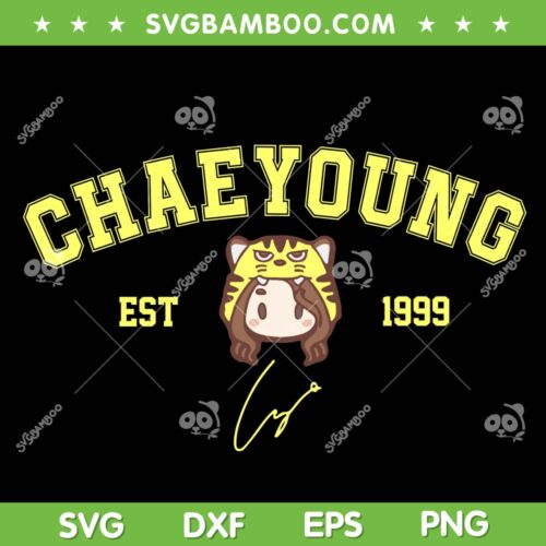 Chaeyoung Chibi SVG PNG, Zodiac Twice SVG, Chaeyoung Est 1999 DXF SVG PNG EPS