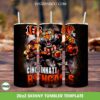 Cincinnati Bengals Mascot 20oz Skinny Tumbler PNG, Bengals Football Tumbler Wrap PNG, NFL Football Team Tumbler Sublimation Cincinnati Bengals Mascot 20oz Skinny Tumbler PNG, Bengals Football Tumbler Wrap PNG, NFL Football Team Tumbler Sublimation