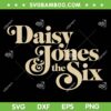 Daisy Jones The Six Logo SVG PNG, Daisy Jones Band SVG, Audiobooks DXF SVG PNG EPS