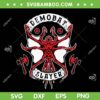 Demobat Slayer SVG PNG, Stranger Things 4 Demobat SVG, Demobat Slayer Anime DXF SVG PNG EPS