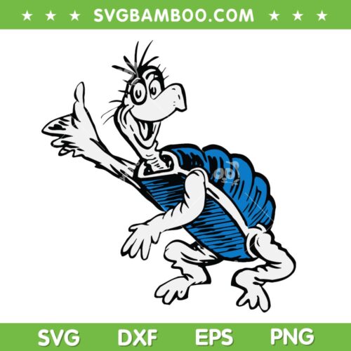 Dr Seuss Yertle The Turtle SVG PNG, Cat In The Hat SVG, Dr Seuss Character DXF SVG PNG EPS